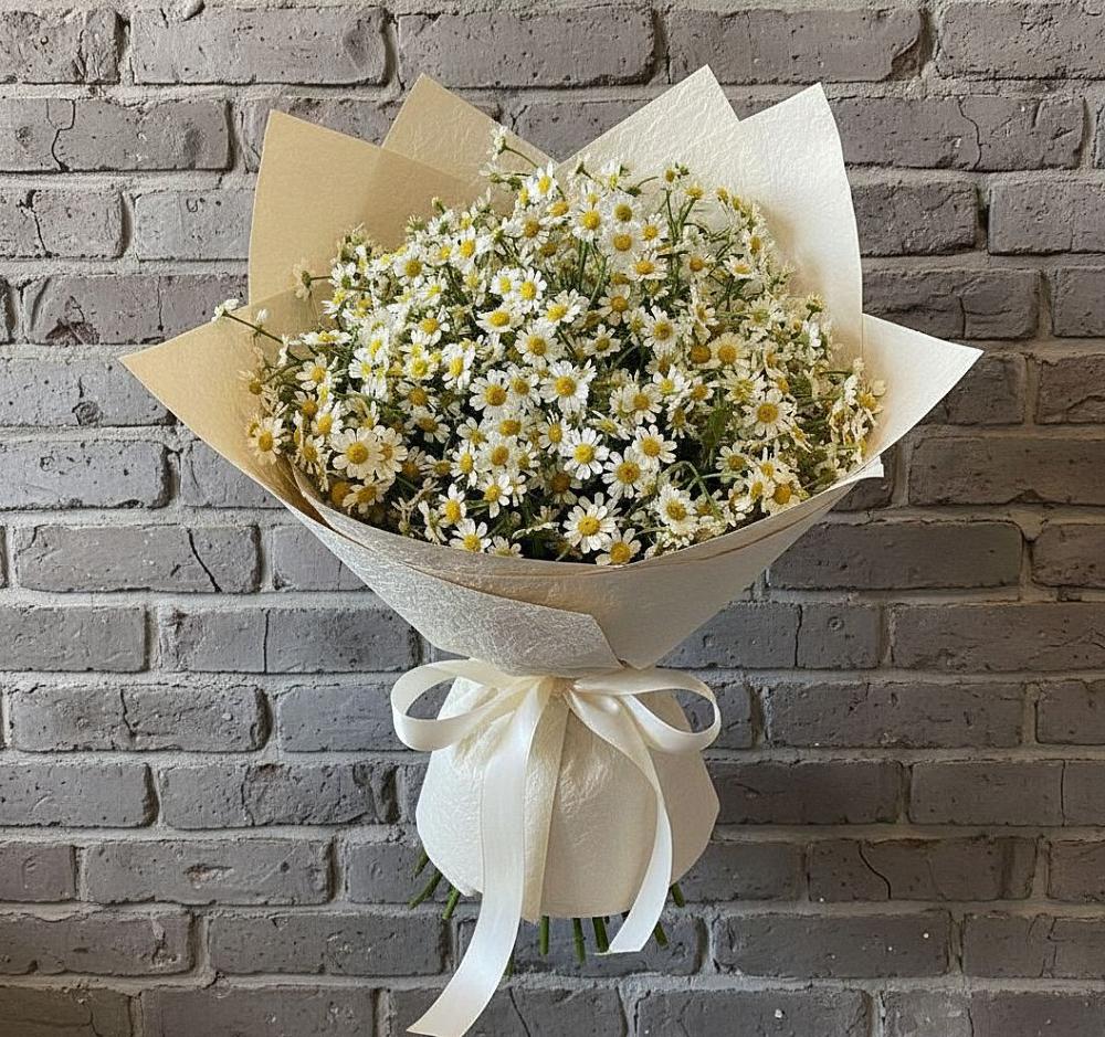 Букет цветов из: Ромашки в Апатитах