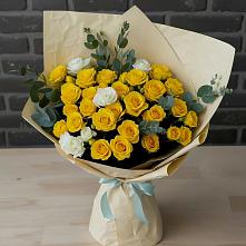 Букет цветов из:  Розы в Апатитах