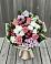 Букет цветов из: Альстромерии, Гвоздики, Розы и Хризантемы в Апатитах