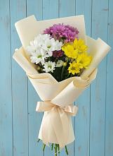 Букет цветов из:  Хризантемы в Апатитах