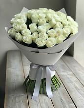 Букет 35 Белых роз в Апатитах