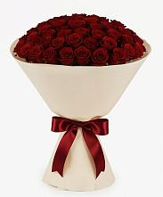 Букет 101 Бордовая роза Блэк Бакарра в Апатитах