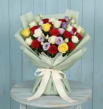 Букет цветов из:  Розы в Апатитах