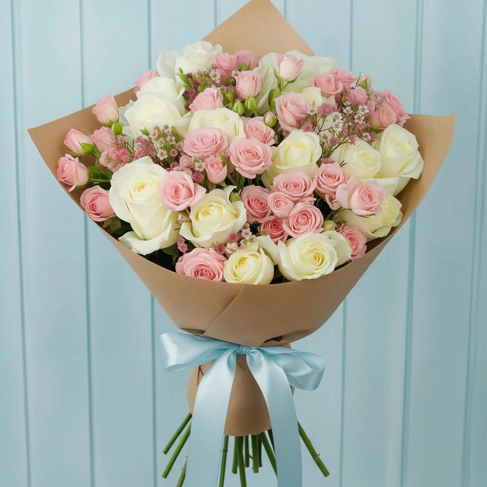 Букет цветов из: Розы в Апатитах