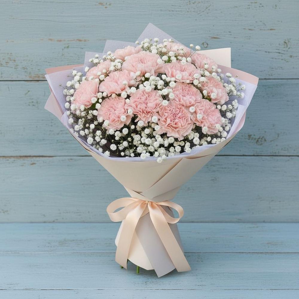 Букет цветов из: Гвоздики в Апатитах