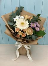 Букет цветов из:  Герберы и Хризантемы в Апатитах