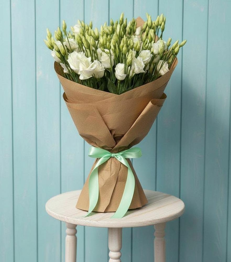 Букет цветов из: Лизиантусы в Апатитах