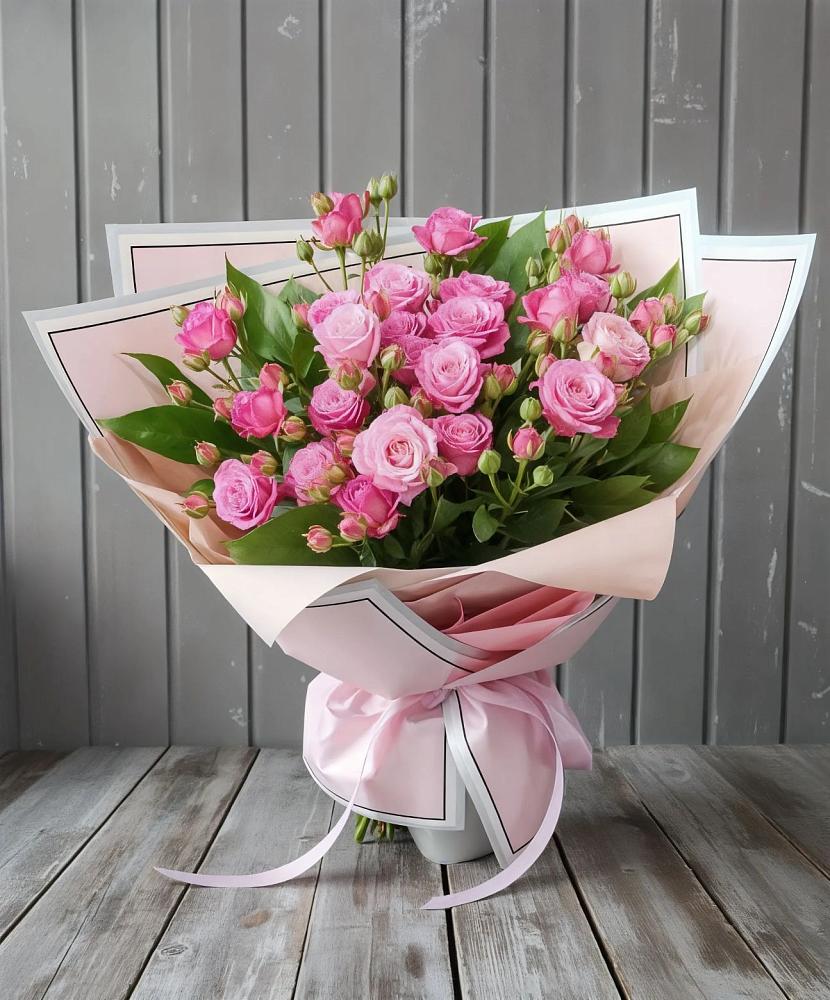 Букет Розовый кустик в Апатитах