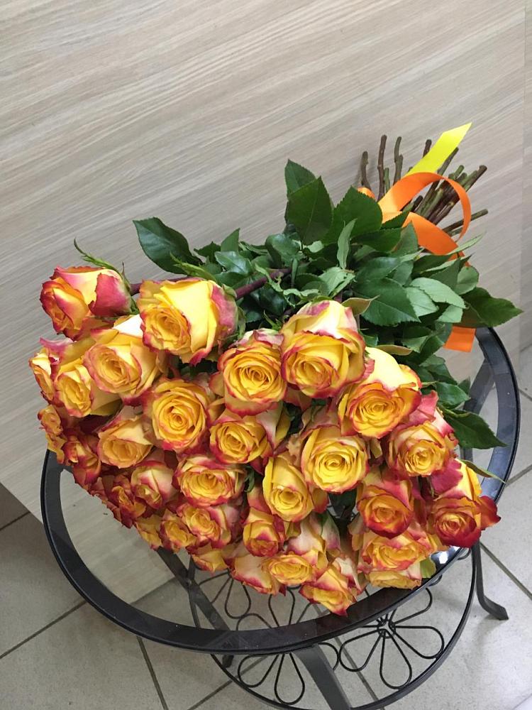 Букет Желтые розы в Апатитах