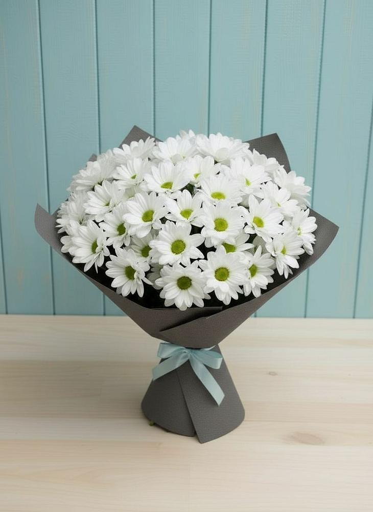 Букет цветов из: Хризантемы в Апатитах