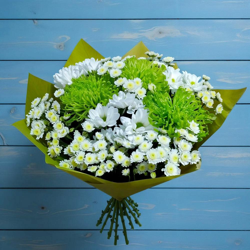 Букет цветов из: Хризантемы в Апатитах