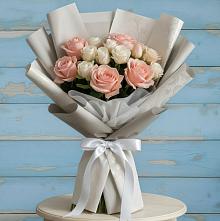 Букет цветов из:  Розы #REPLACE_PRED# Апатитах