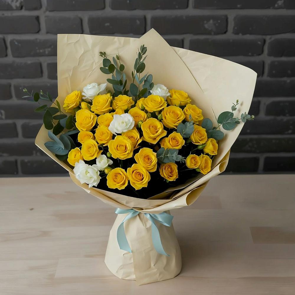 Букет цветов из: Розы в Апатитах