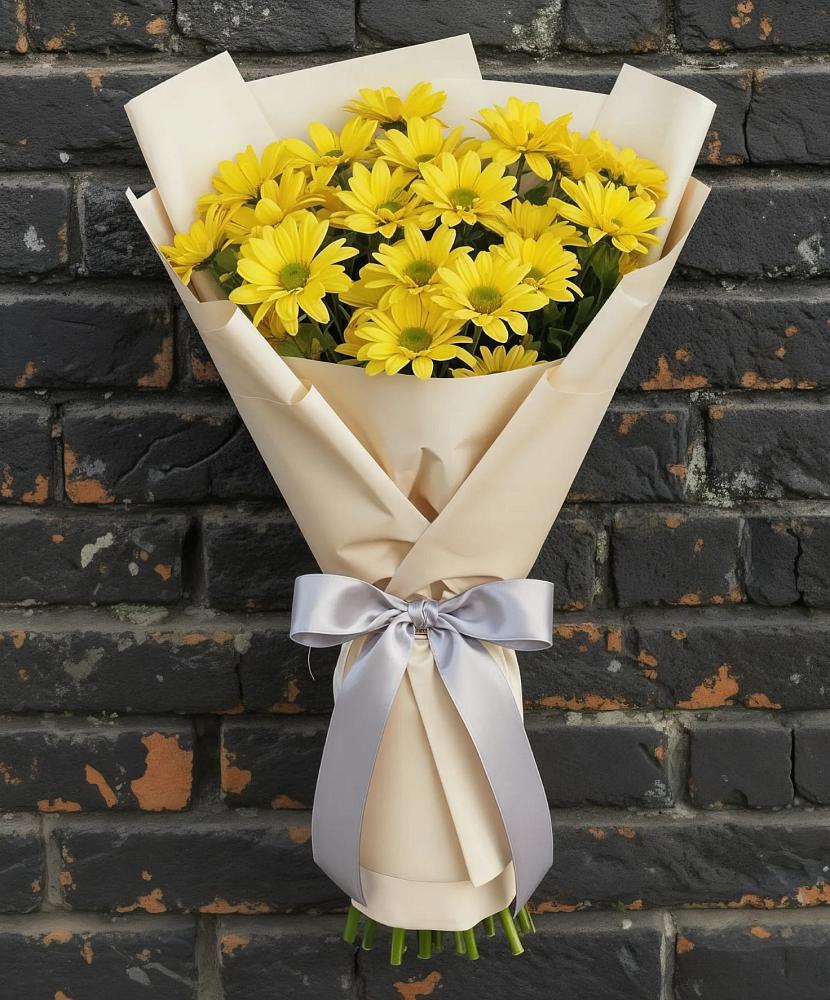 Букет цветов из: Хризантемы в Апатитах
