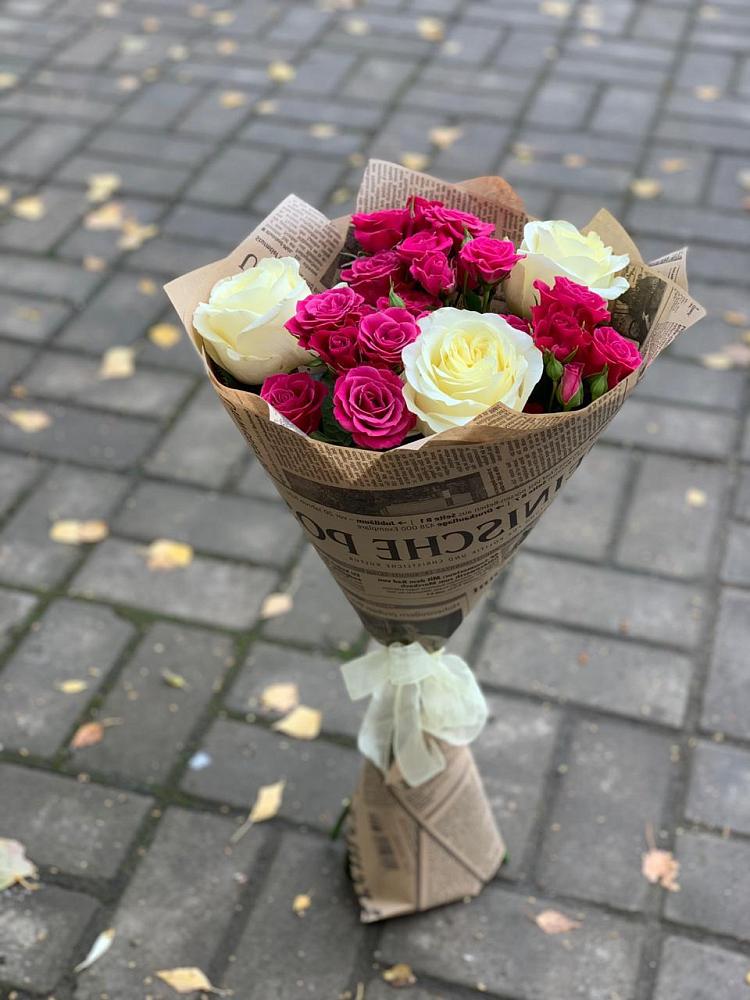 Букет цветов из: Розы в Апатитах