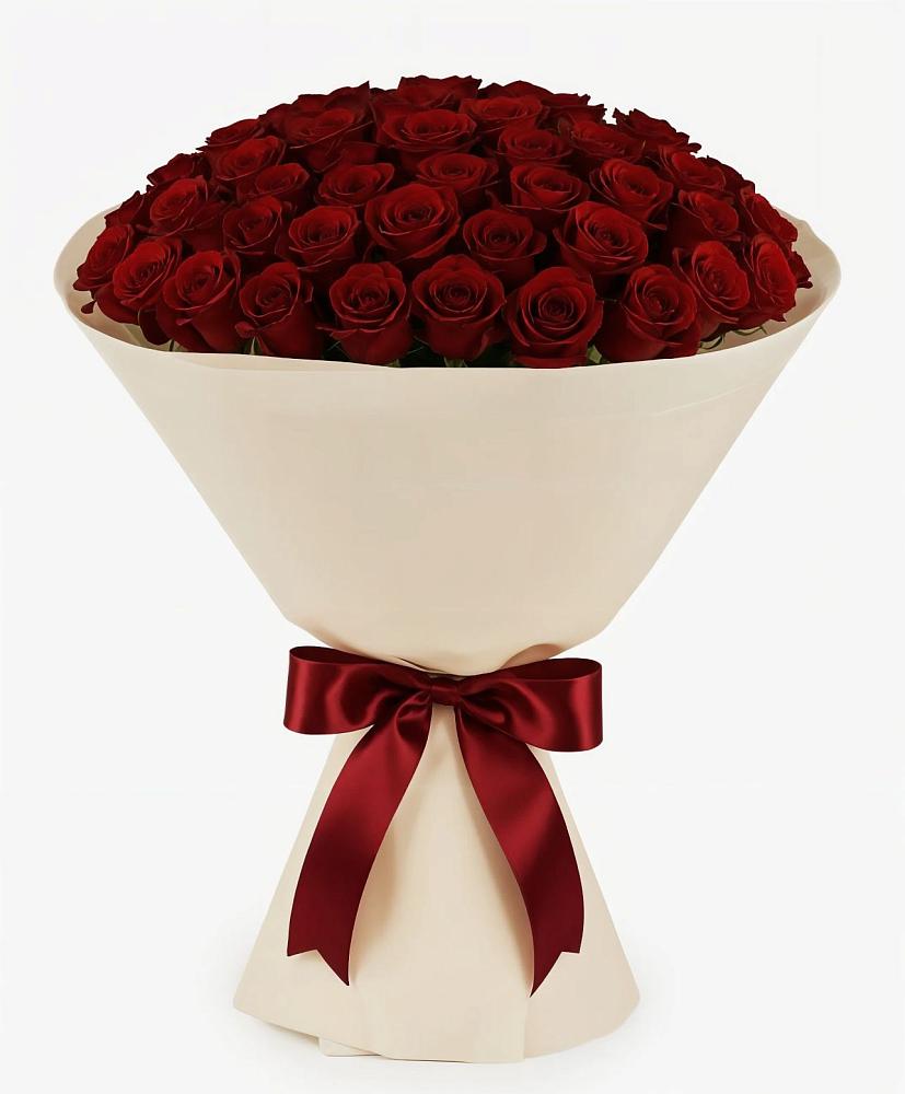 Букет 101 Бордовая роза Блэк Бакарра в Апатитах