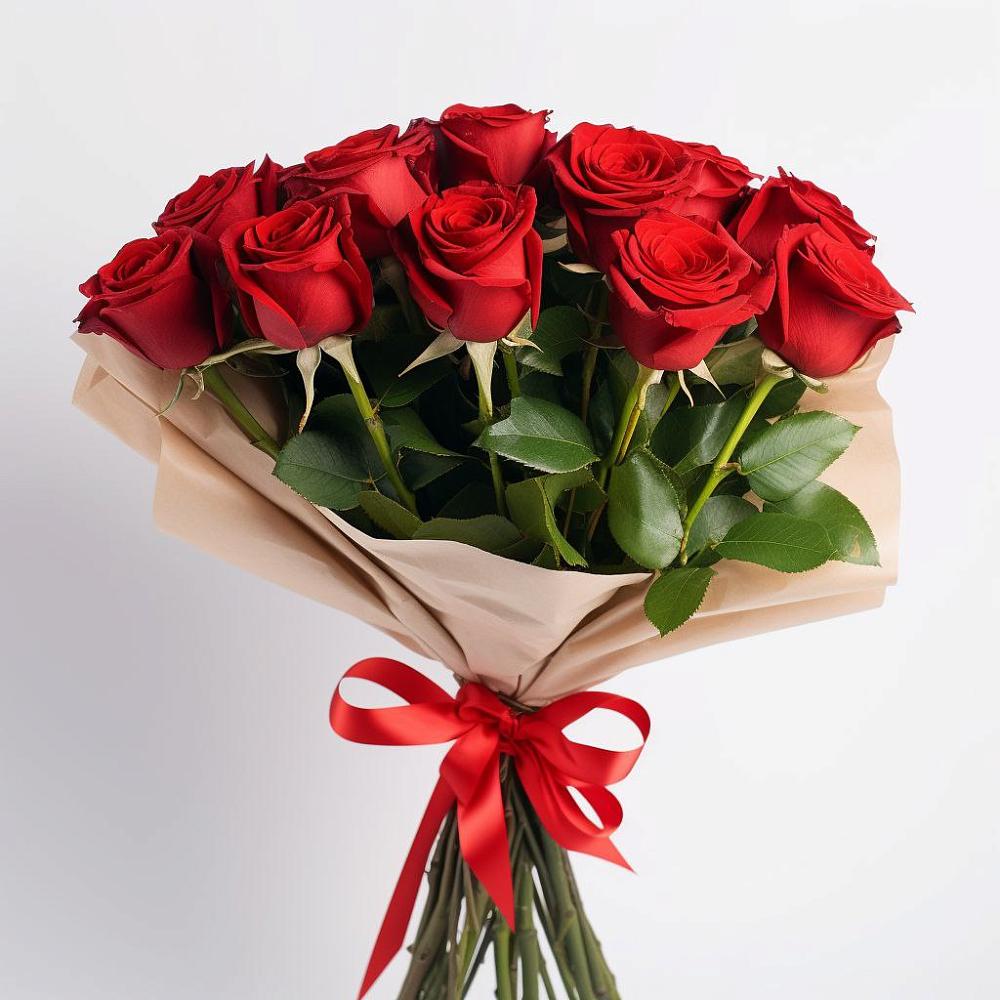Букет 11 Красных роз Эдлесс Лав в Апатитах